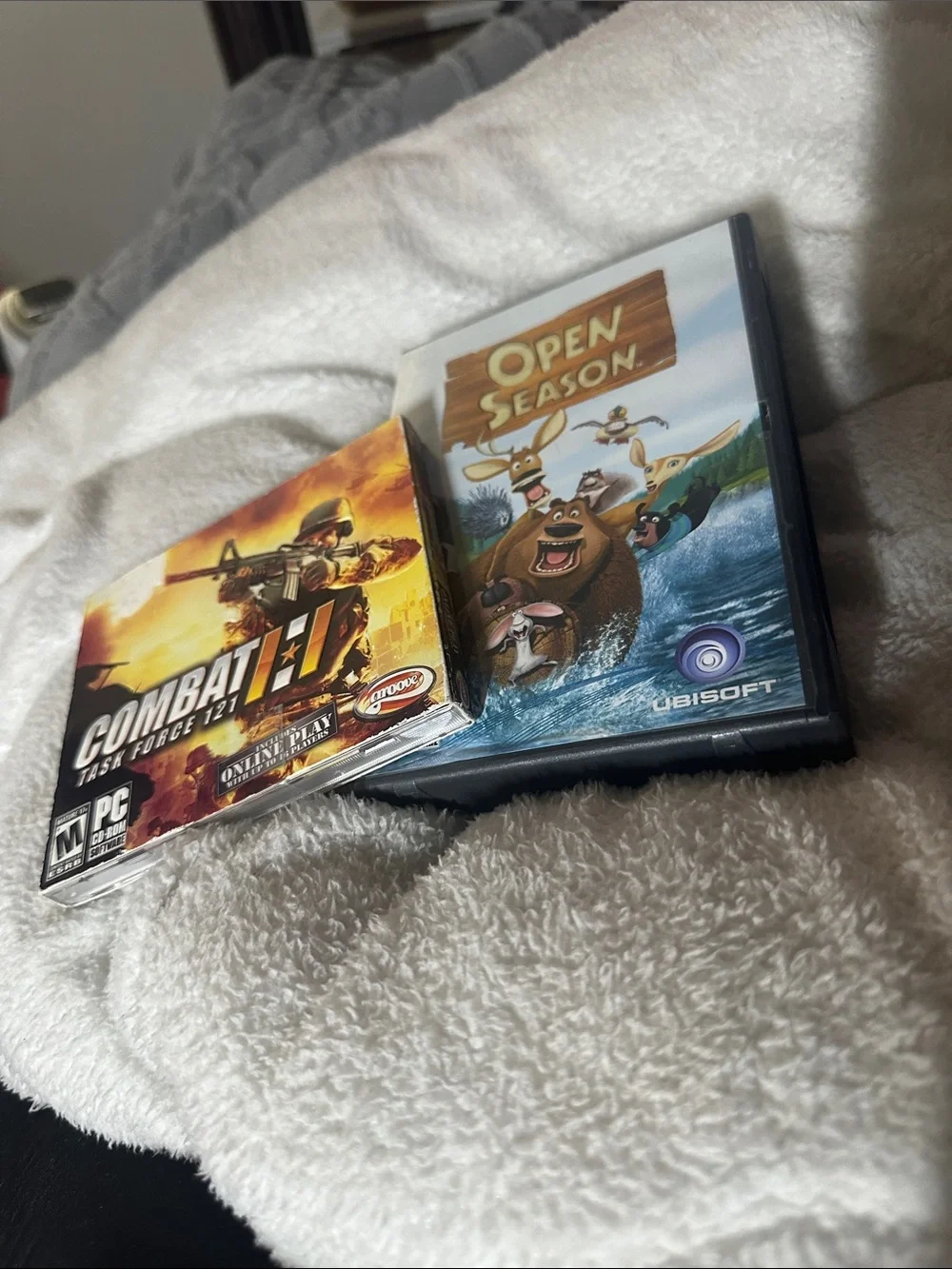 Open Season PC Game(includes 3discs-used) & COMBAT TASK FOREVER(NWT)